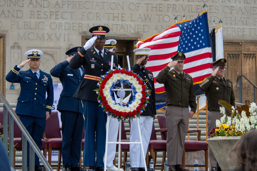 Indiana National Guard Supports 500 Festival Memorial Service; SMA Delivers Remarks