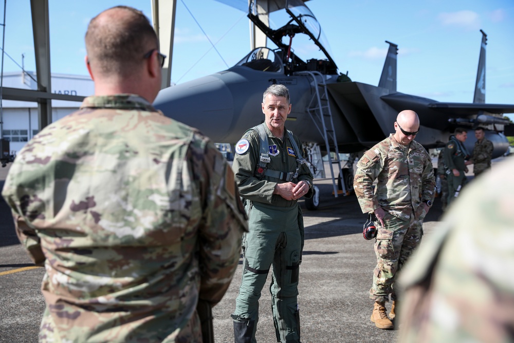 Nordhaus visits Oregon Guard's 142nd Wing