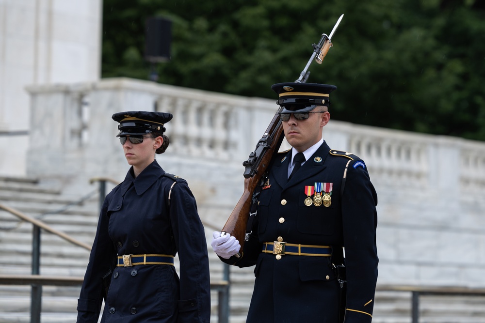 National Memorial Day Observance in Arlington National Cemetery
