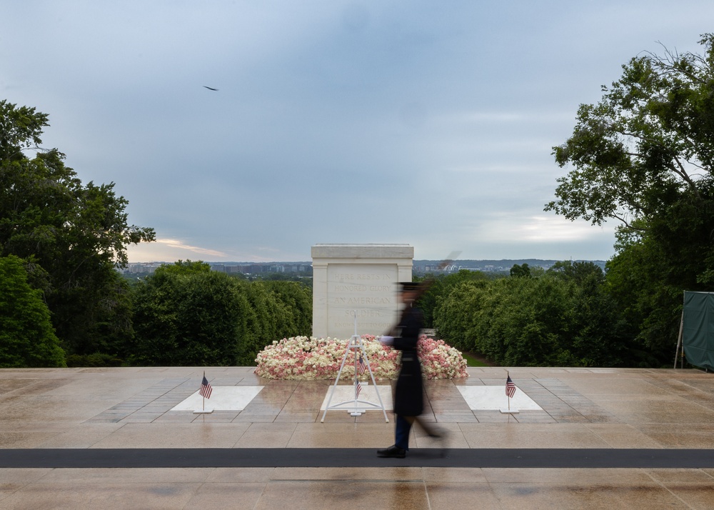 National Memorial Day Observance in Arlington National Cemetery