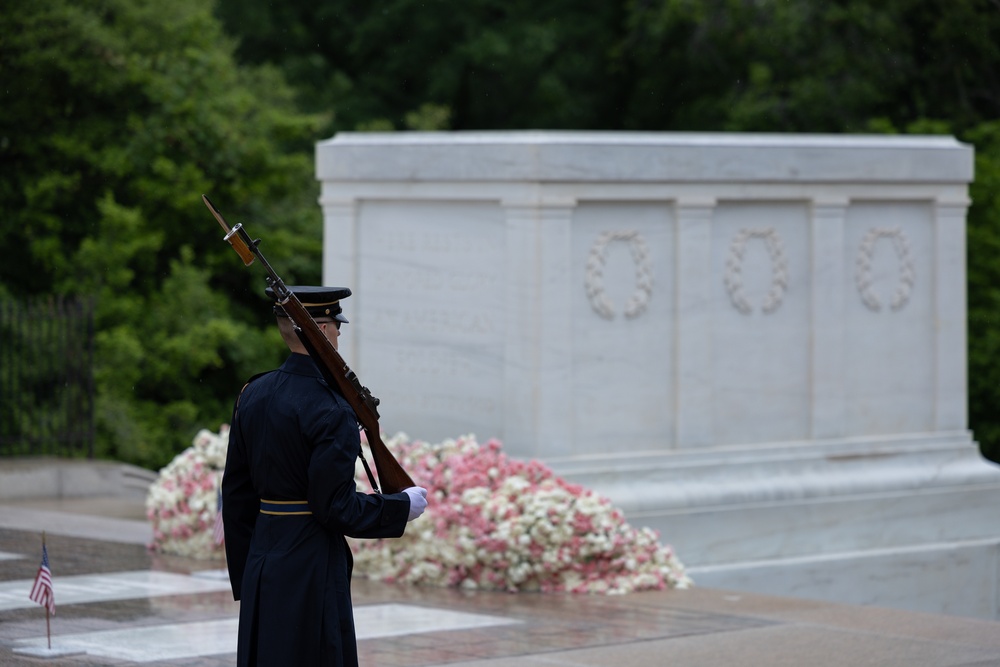 National Memorial Day Observance in Arlington National Cemetery