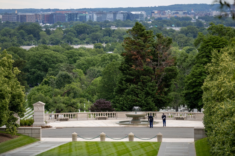 National Memorial Day Observance in Arlington National Cemetery