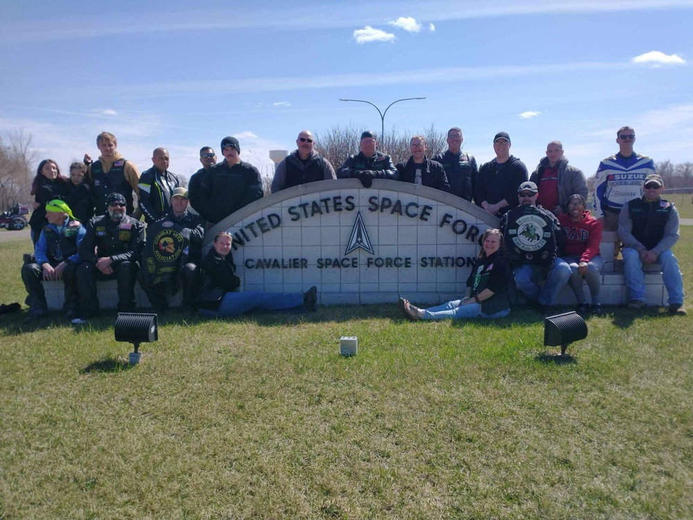 Grand Forks AFB holds third annual motorcycle safety ride