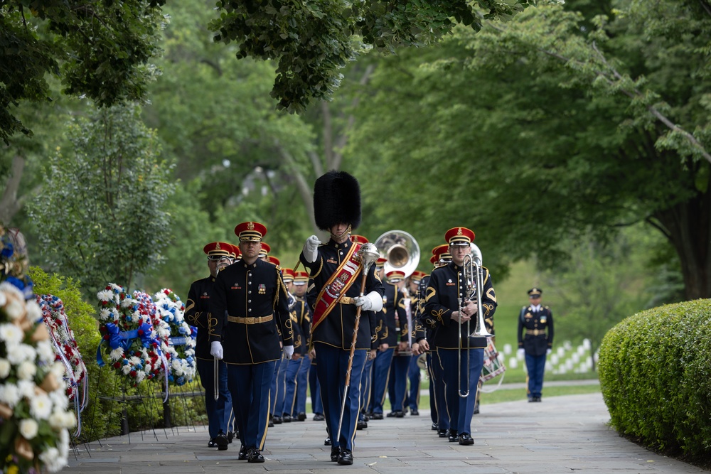 National Memorial Day Observance in Arlington National Cemetery