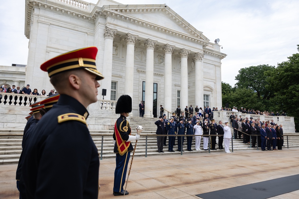 National Memorial Day Observance in Arlington National Cemetery