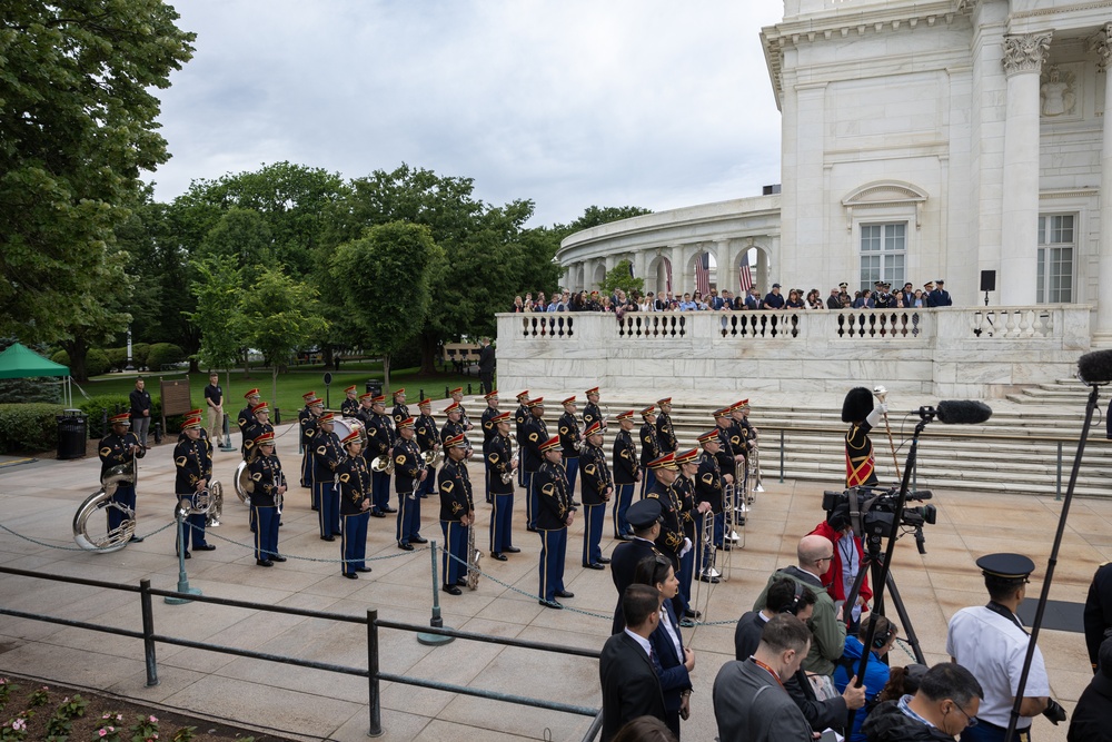 National Memorial Day Observance in Arlington National Cemetery