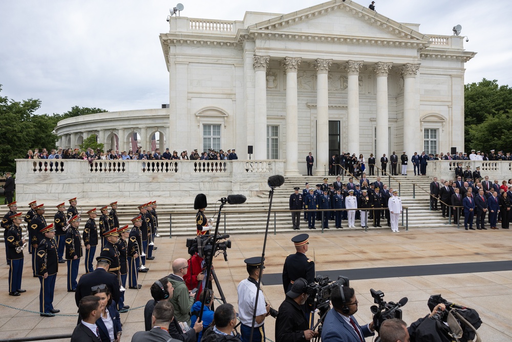 National Memorial Day Observance in Arlington National Cemetery