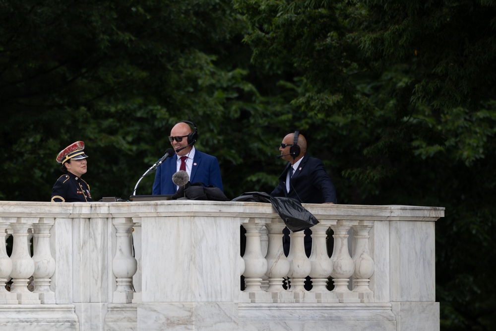 National Memorial Day Observance in Arlington National Cemetery