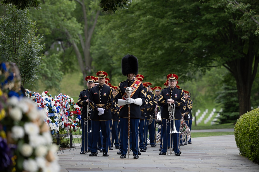 National Memorial Day Observance in Arlington National Cemetery