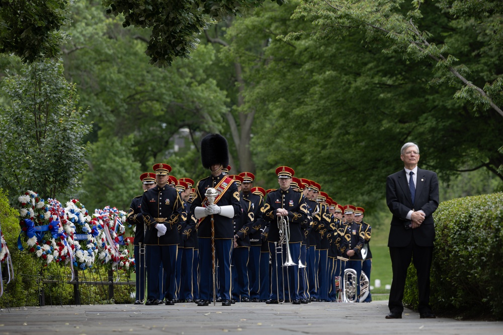 National Memorial Day Observance in Arlington National Cemetery