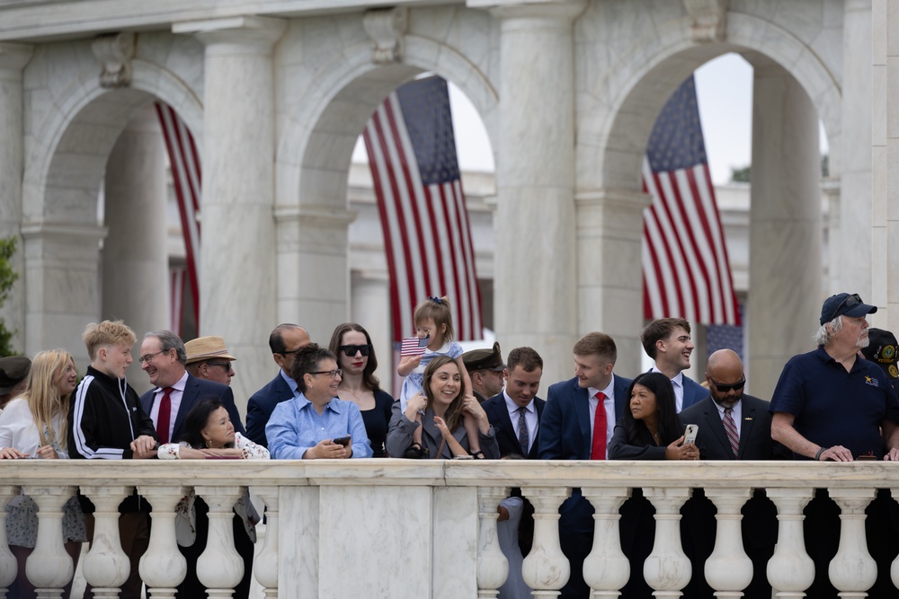 National Memorial Day Observance in Arlington National Cemetery