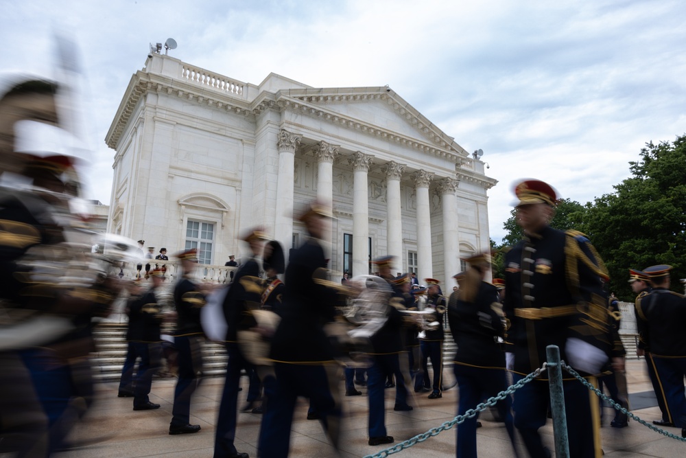 National Memorial Day Observance in Arlington National Cemetery