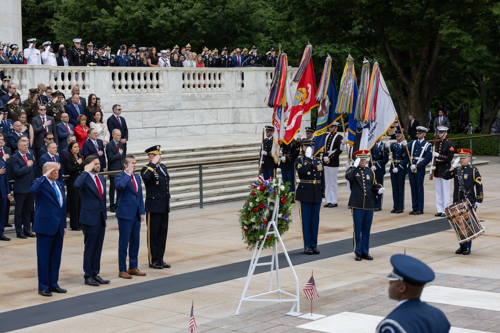 National Memorial Day Observance in Arlington National Cemetery