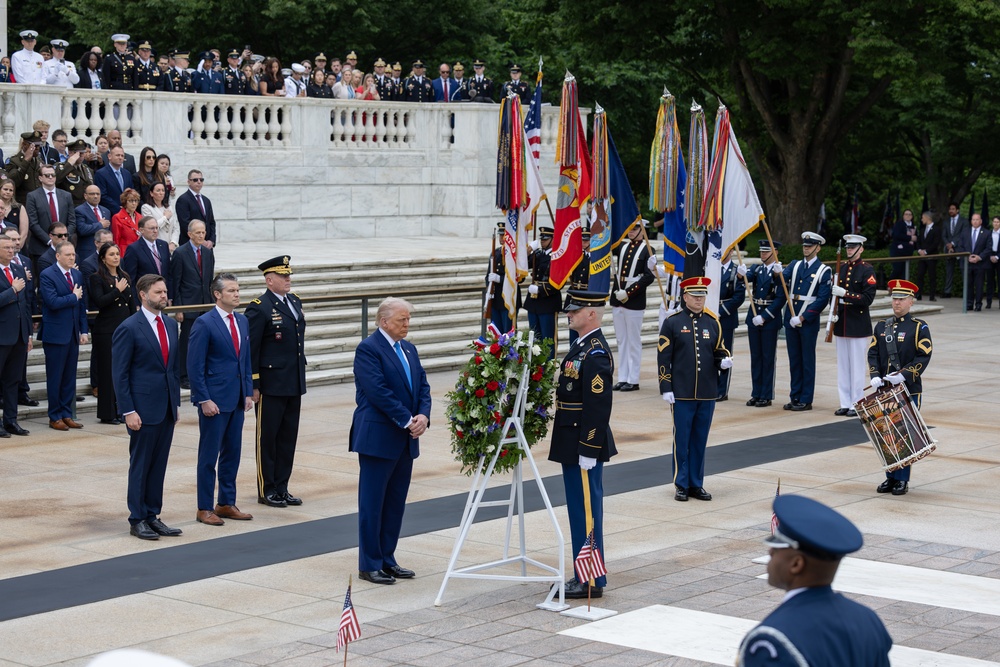 National Memorial Day Observance in Arlington National Cemetery