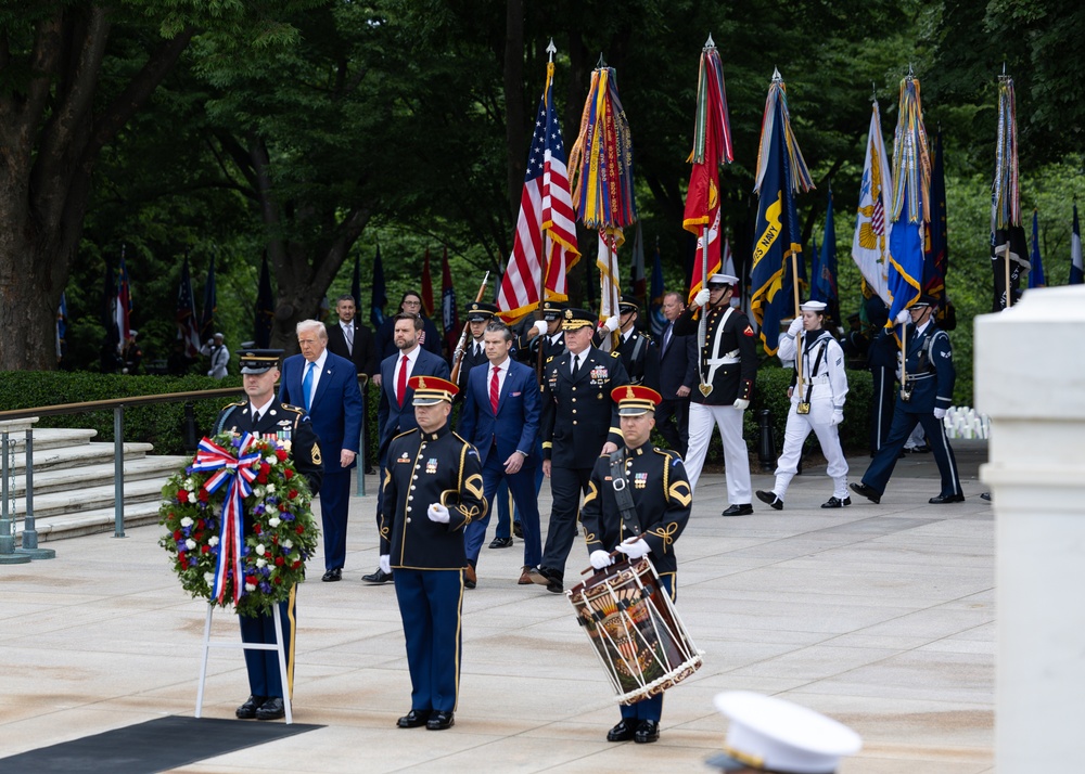 National Memorial Day Observance in Arlington National Cemetery