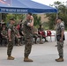 1st MARDIV holds quarterly colors ceremony