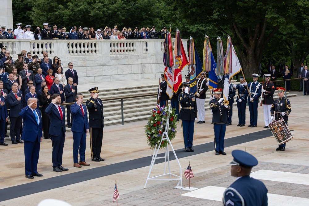 National Memorial Day Observance in Arlington National Cemetery