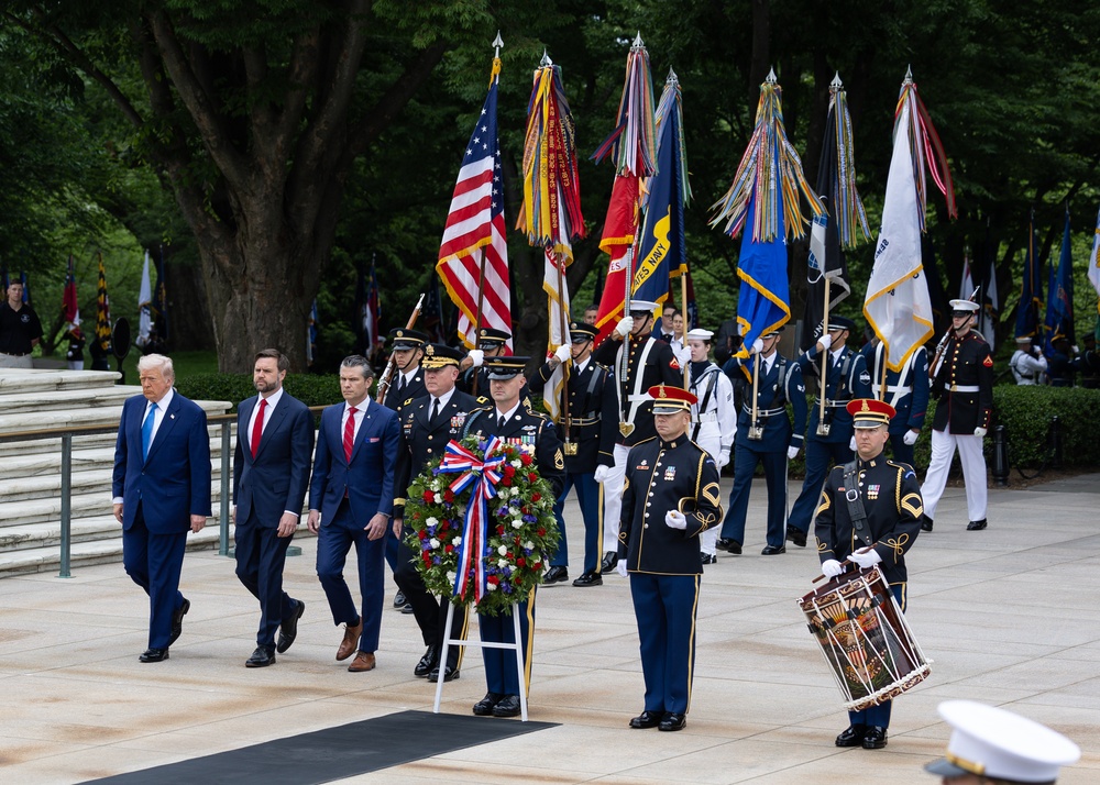 National Memorial Day Observance in Arlington National Cemetery