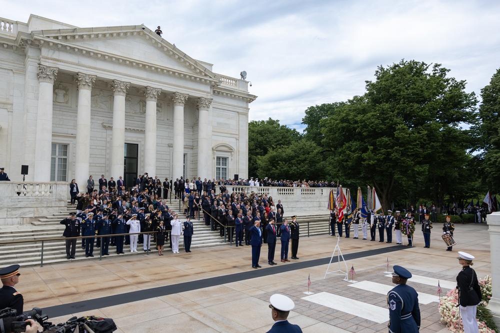 National Memorial Day Observance in Arlington National Cemetery