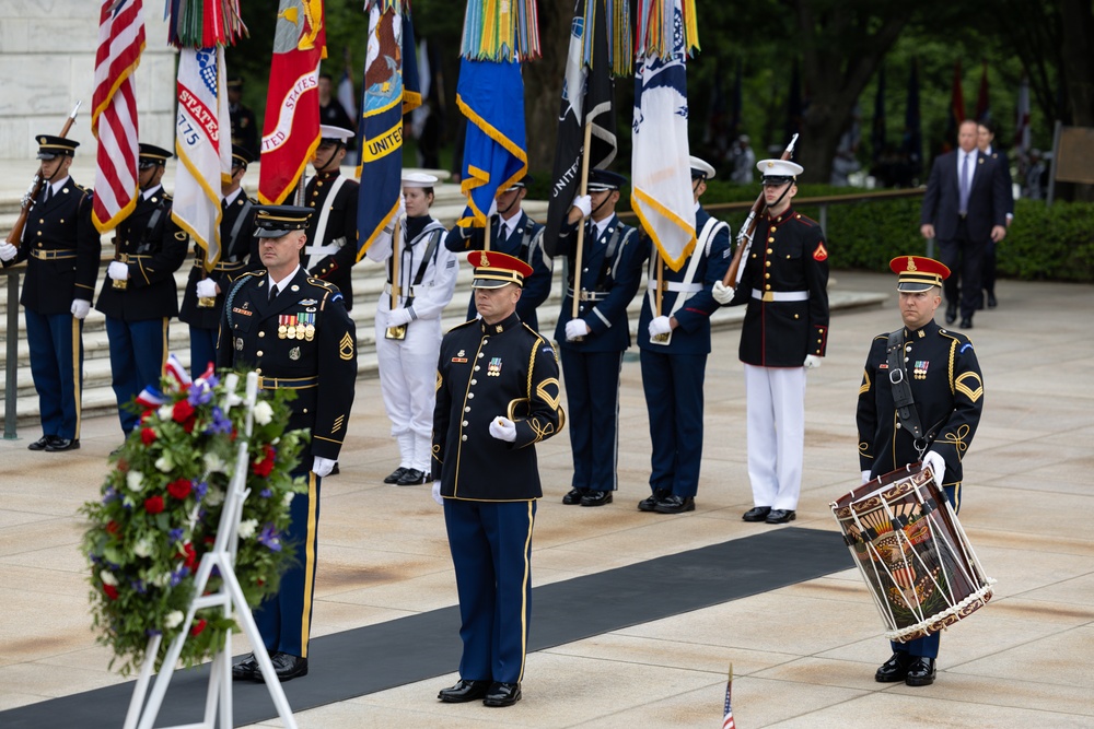 National Memorial Day Observance in Arlington National Cemetery