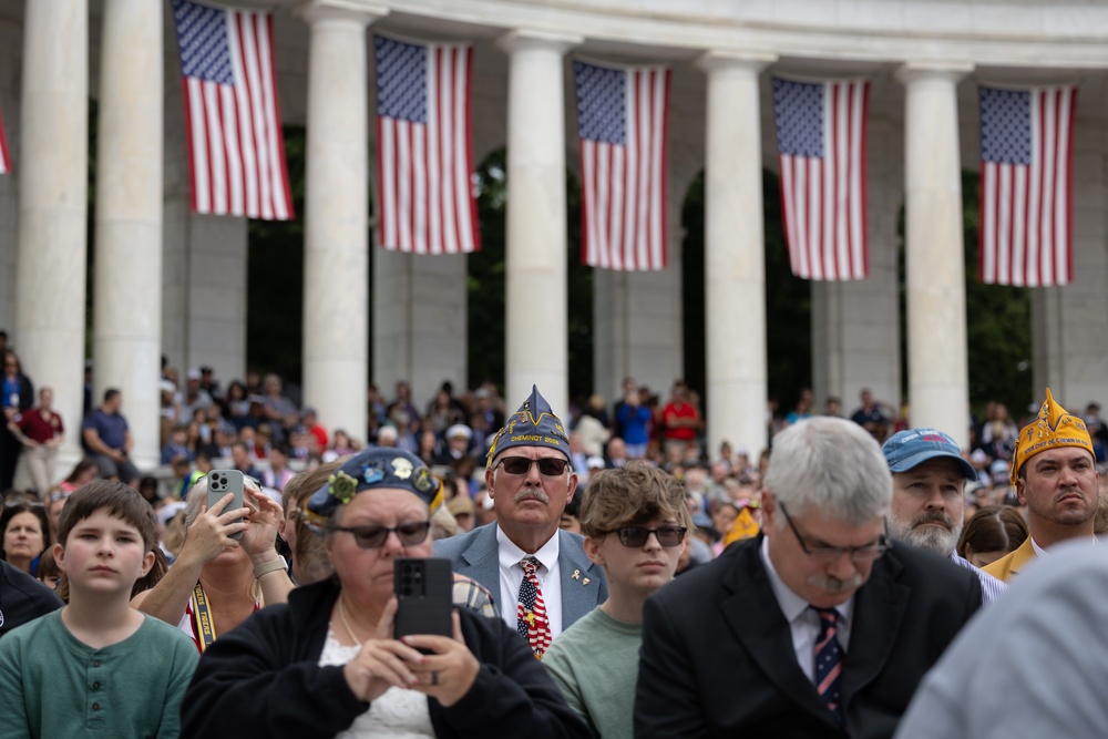 National Memorial Day Observance in Arlington National Cemetery
