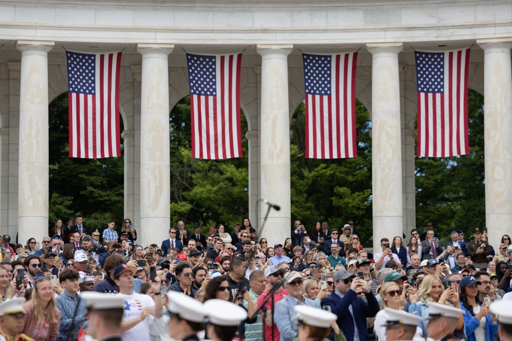National Memorial Day Observance in Arlington National Cemetery