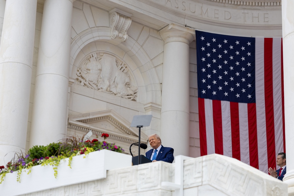 National Memorial Day Observance in Arlington National Cemetery