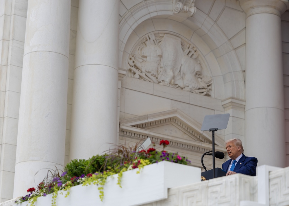 National Memorial Day Observance in Arlington National Cemetery