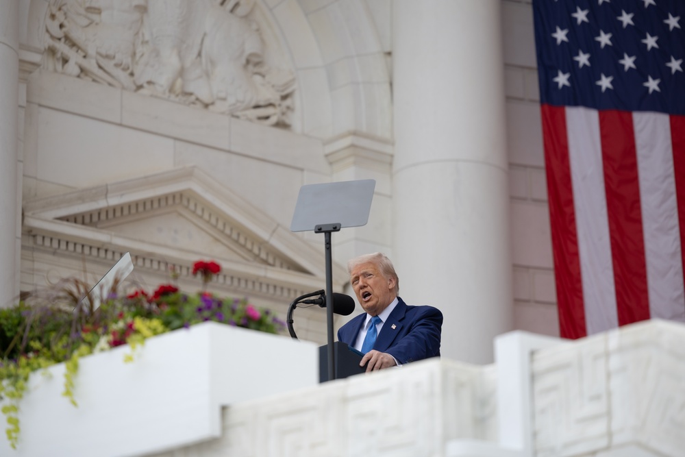National Memorial Day Observance in Arlington National Cemetery