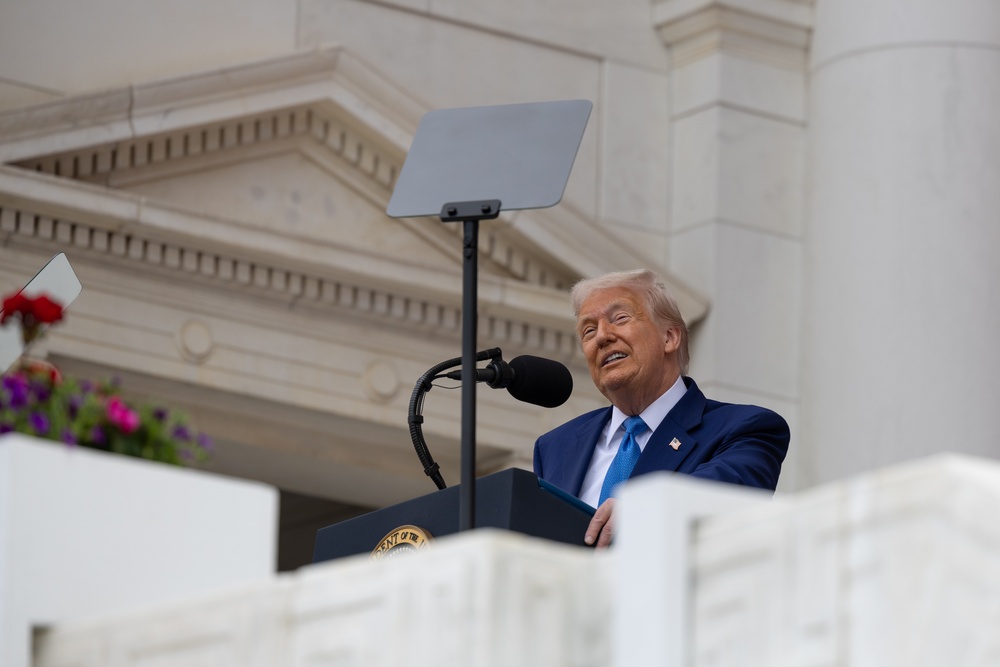 National Memorial Day Observance in Arlington National Cemetery