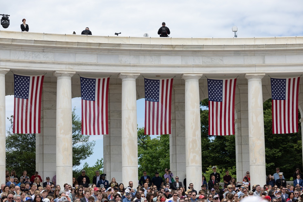 National Memorial Day Observance in Arlington National Cemetery
