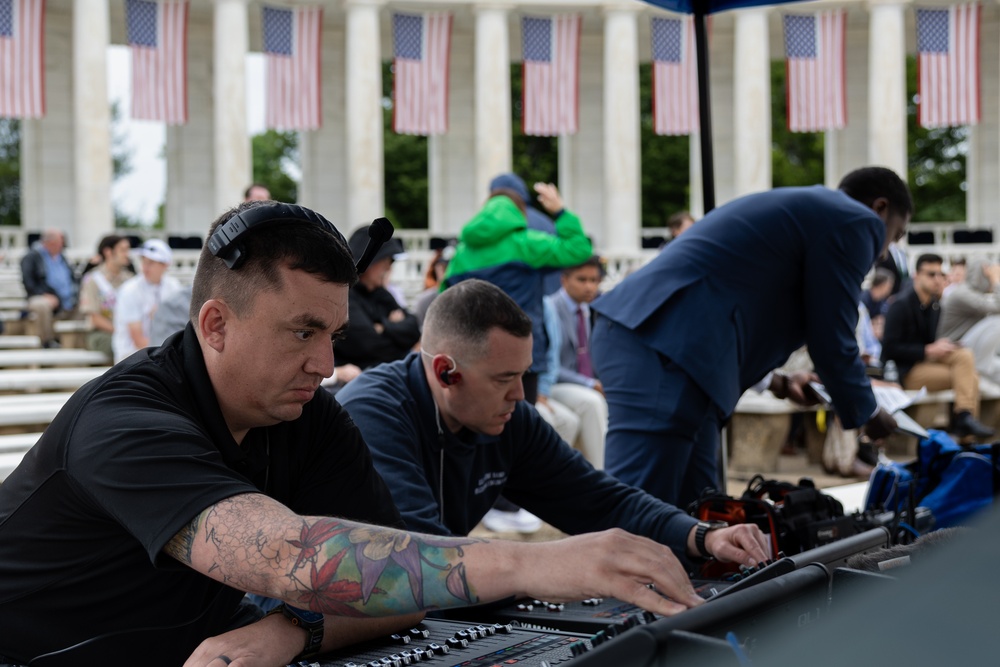 National Memorial Day Observance in Arlington National Cemetery