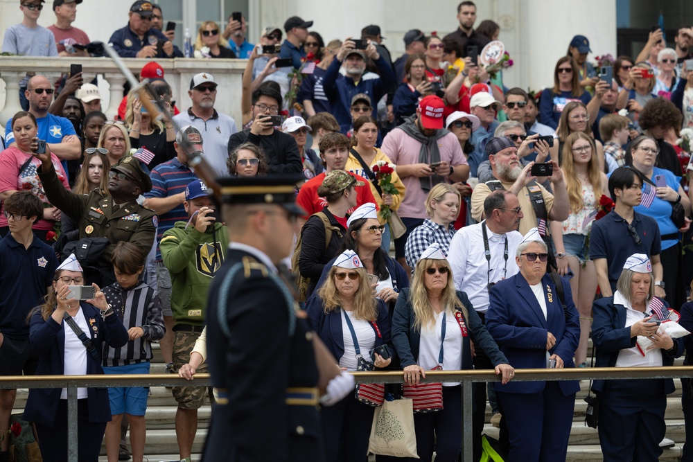 National Memorial Day Observance in Arlington National Cemetery
