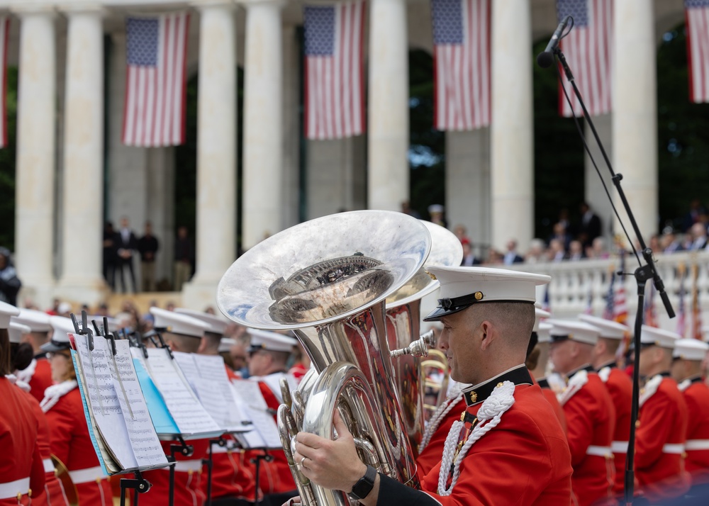 National Memorial Day Observance in Arlington National Cemetery