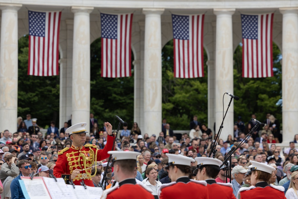 National Memorial Day Observance in Arlington National Cemetery