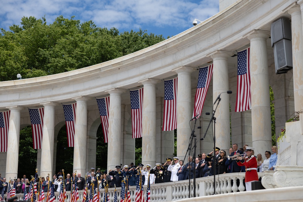 National Memorial Day Observance in Arlington National Cemetery