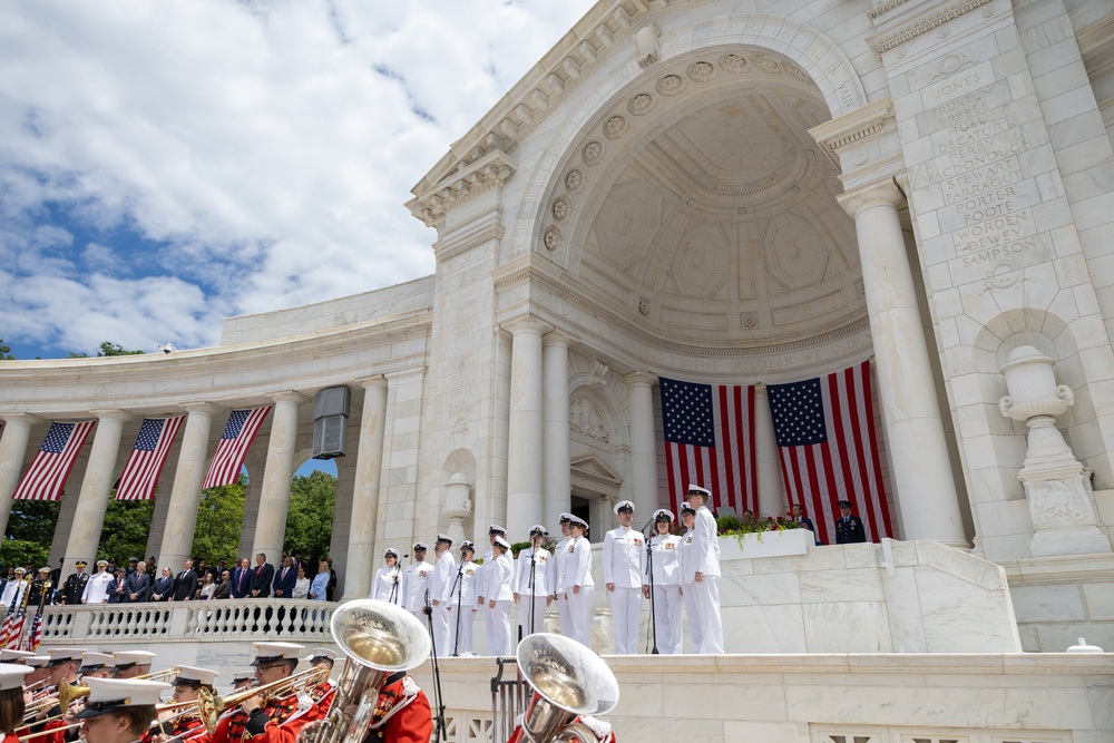 National Memorial Day Observance in Arlington National Cemetery