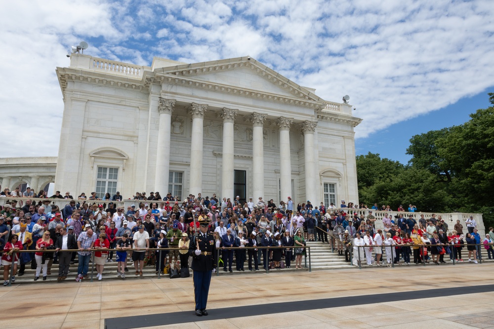 National Memorial Day Observance in Arlington National Cemetery