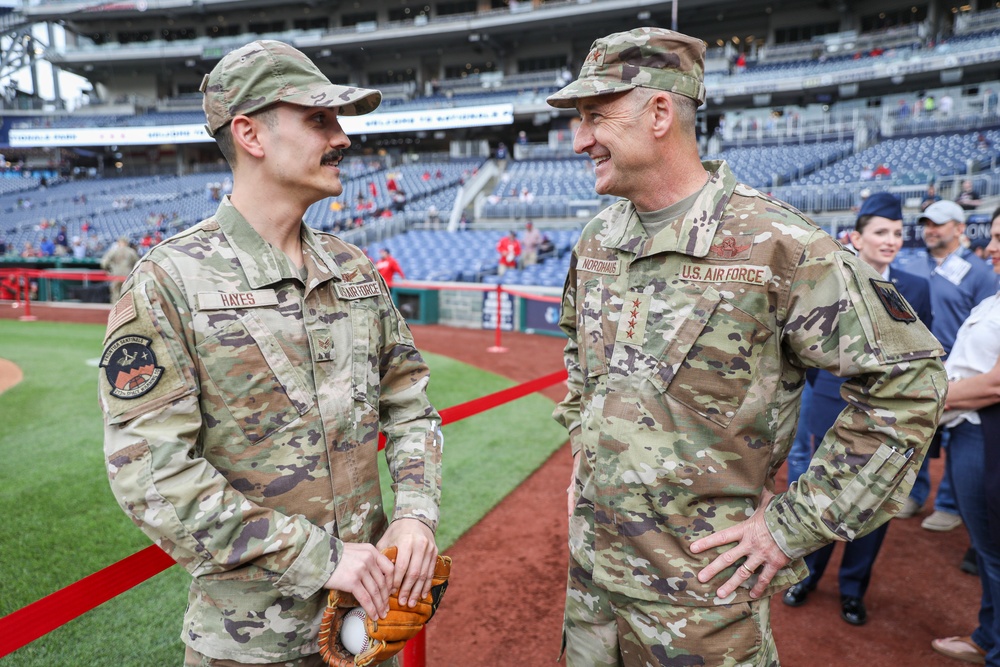 National Guard Day 2025 at Nationals Park