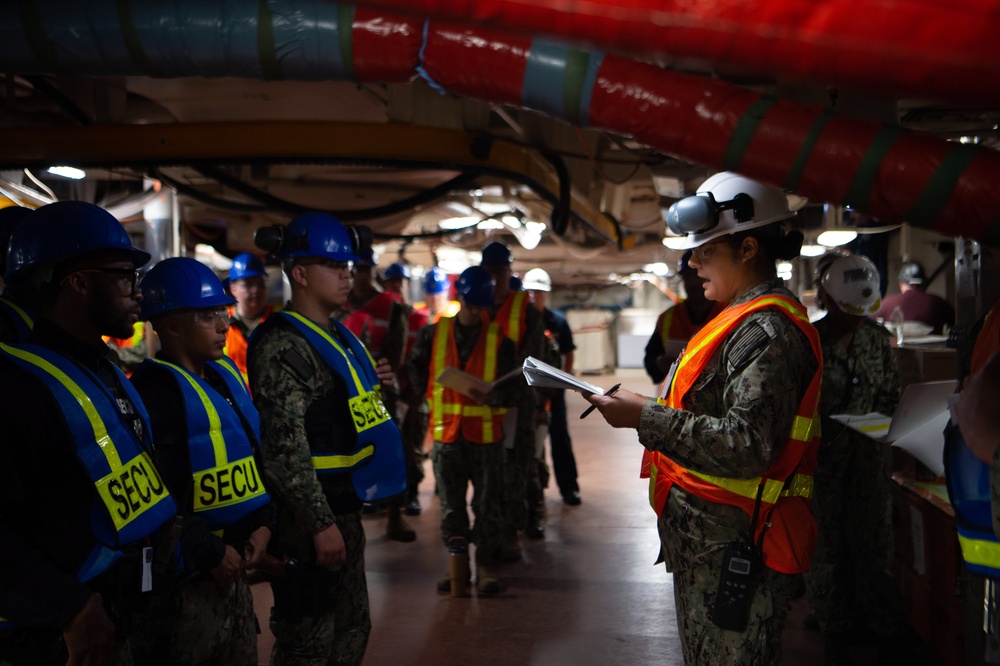 USS John C. Stennis (CVN 74) Security Drill Brief
