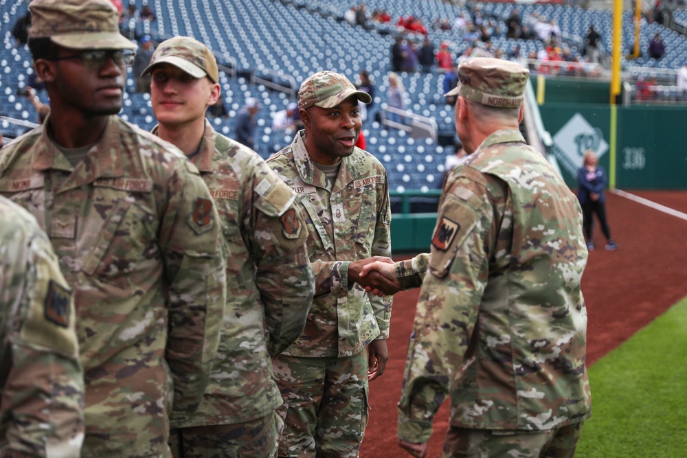 National Guard Day 2025 at Nationals Park