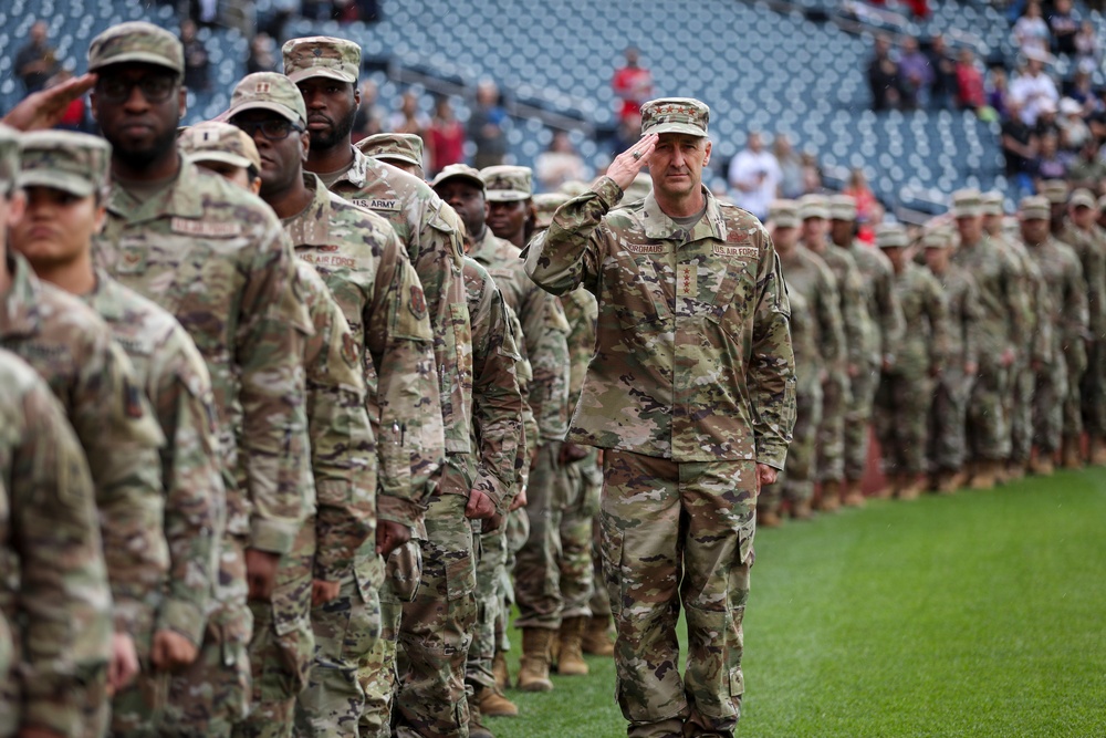 National Guard Day 2025 at Nationals Park