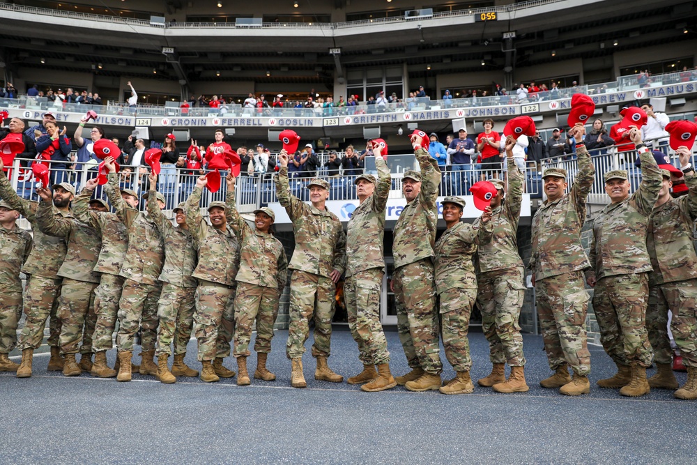 National Guard Day 2025 at Nationals Park