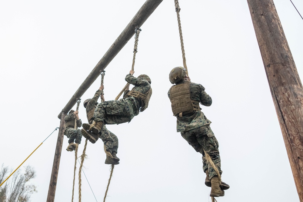Marines with Martial Arts Instructor Course 79-25 participate in culminating event