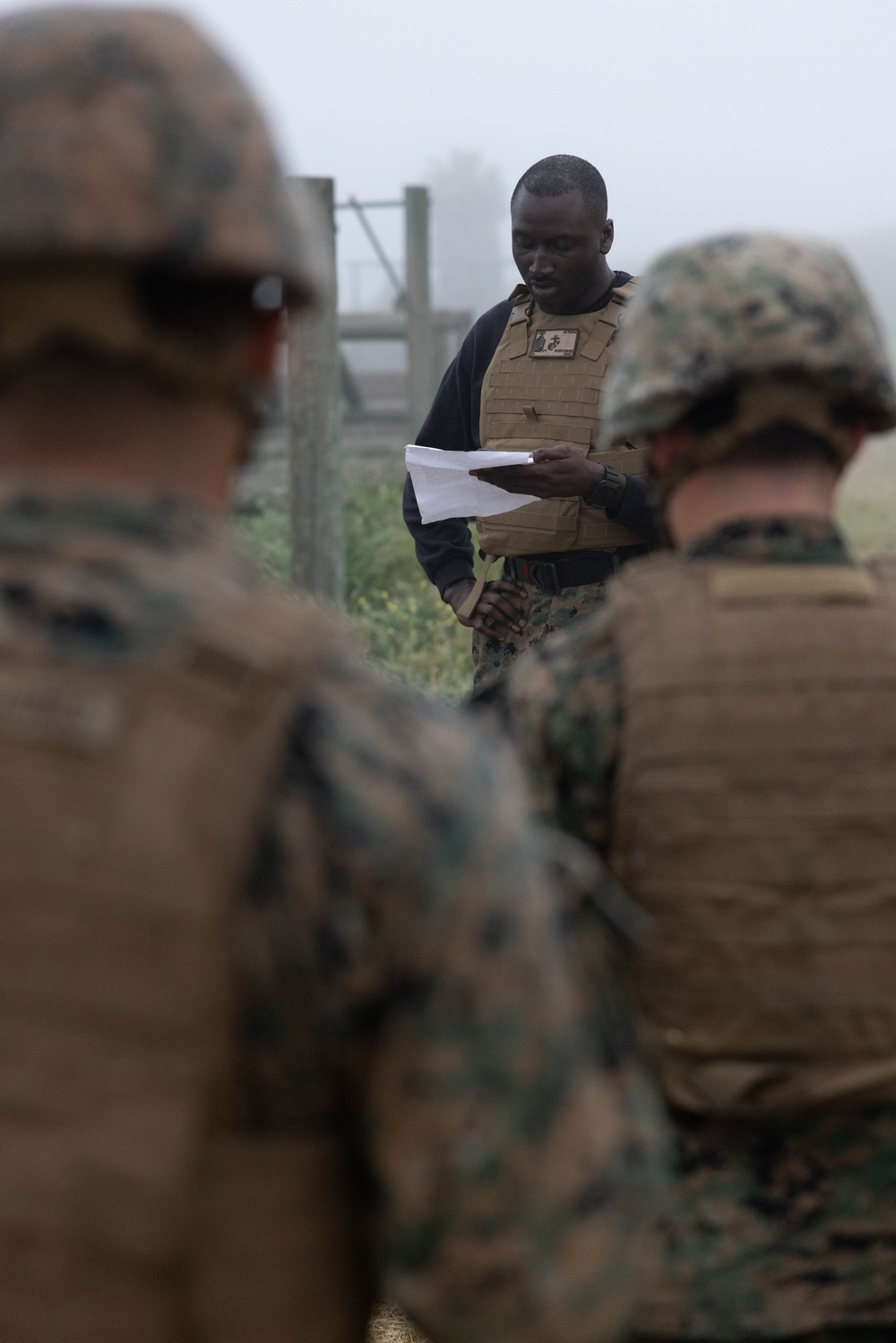 Marines with Martial Arts Instructor Course 79-25 participate in culminating event