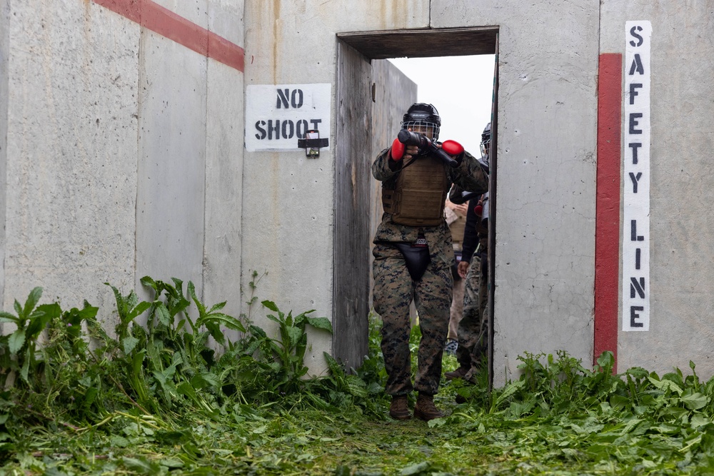 Marines with Martial Arts Instructor Course 79-25 participate in culminating event