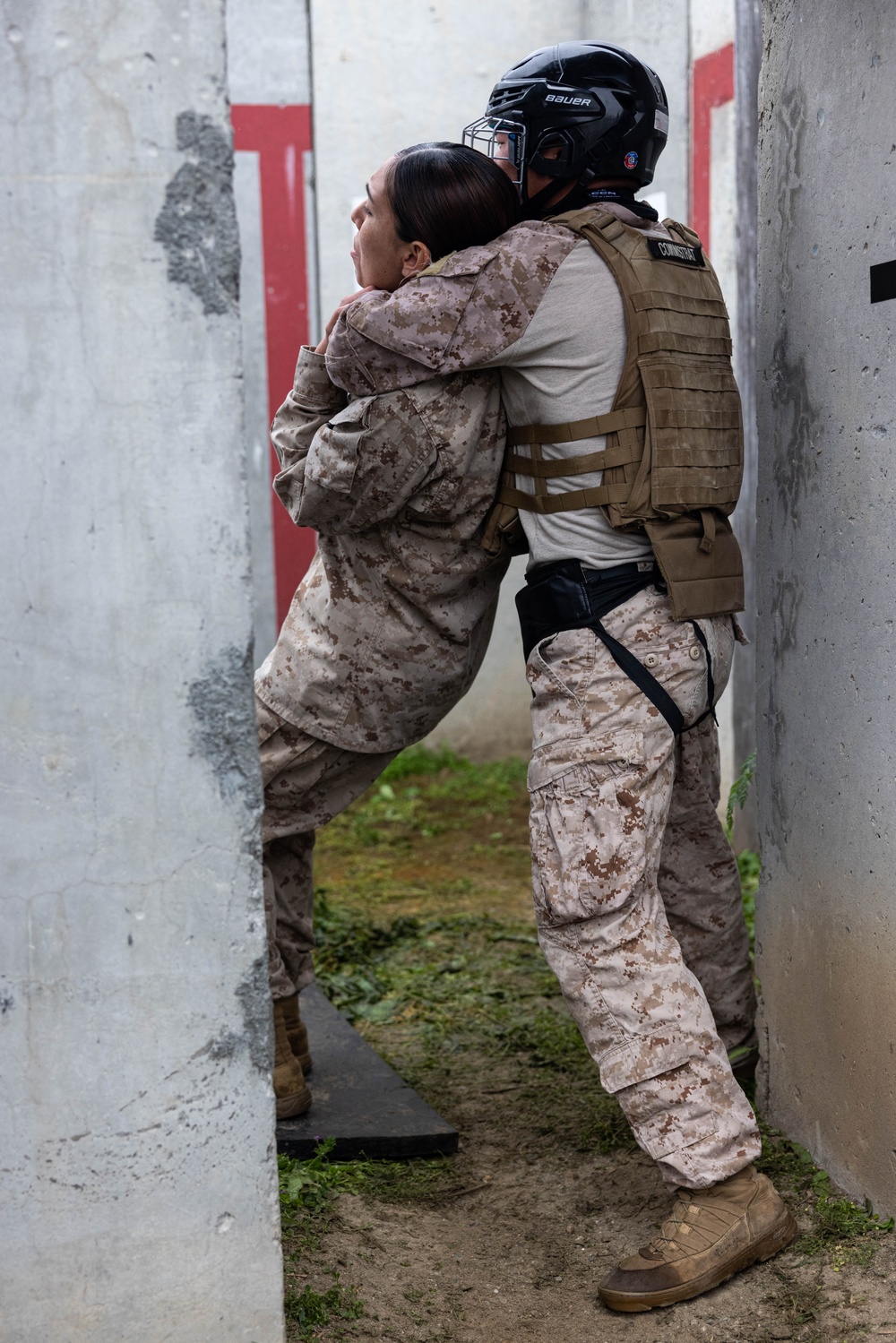 Marines with Martial Arts Instructor Course 79-25 participate in culminating event