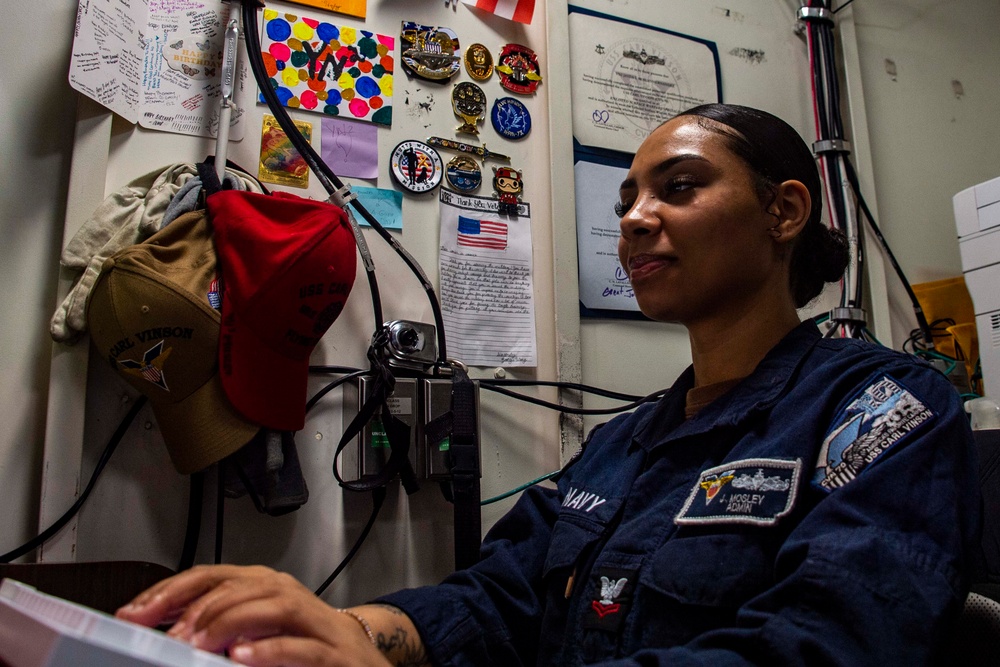 Vinson’s Deployment