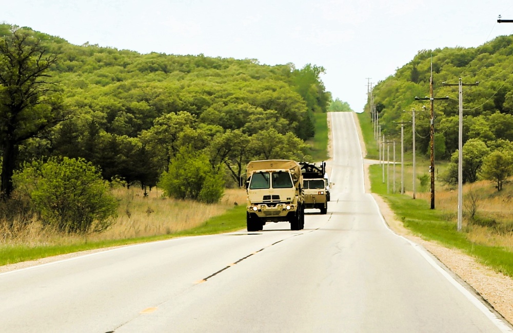 May 2025 training operations at Fort McCoy