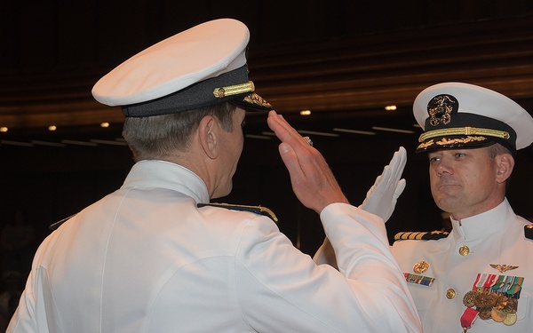 Capt. Robert Betts Assumes Command of NAWCTSD, Capt. Jerin “Tim” James Retires